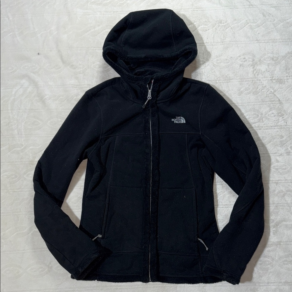 The‎ north face morningside black fleece jacket